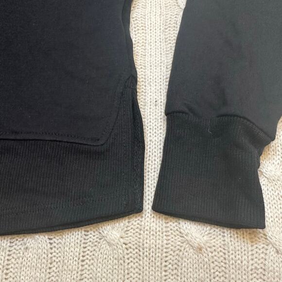 Black Soft Pullover Sweatshirt sz 6 - Picture 3 of 5